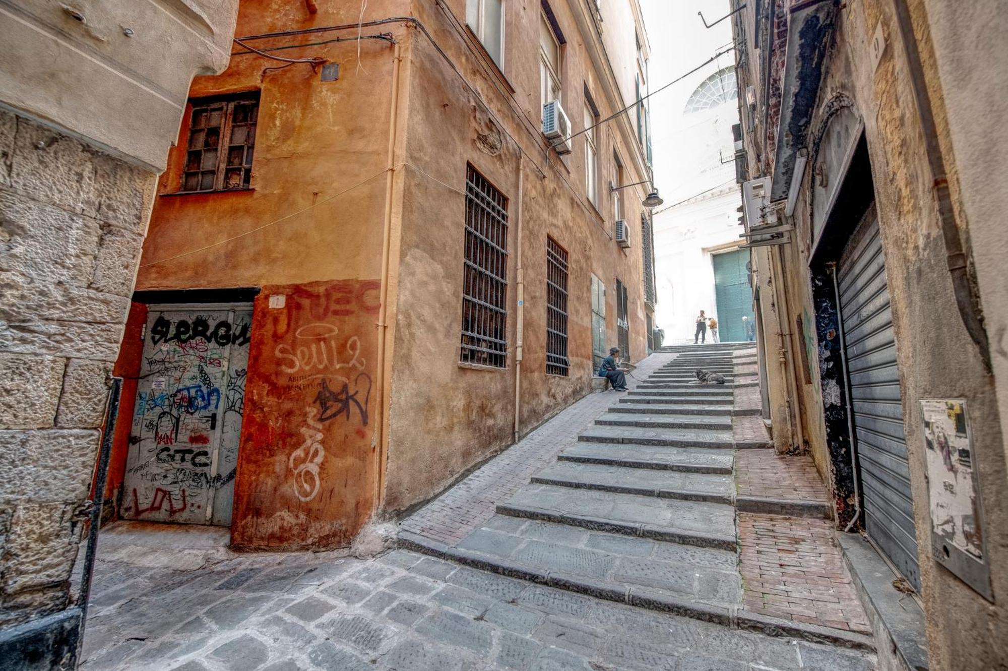 226 - Casa Dell'Orto- Nel Cuore Del Centro Storico Di Genova, 500Metri Dall'Acquario Di Genova Ngoại thất bức ảnh